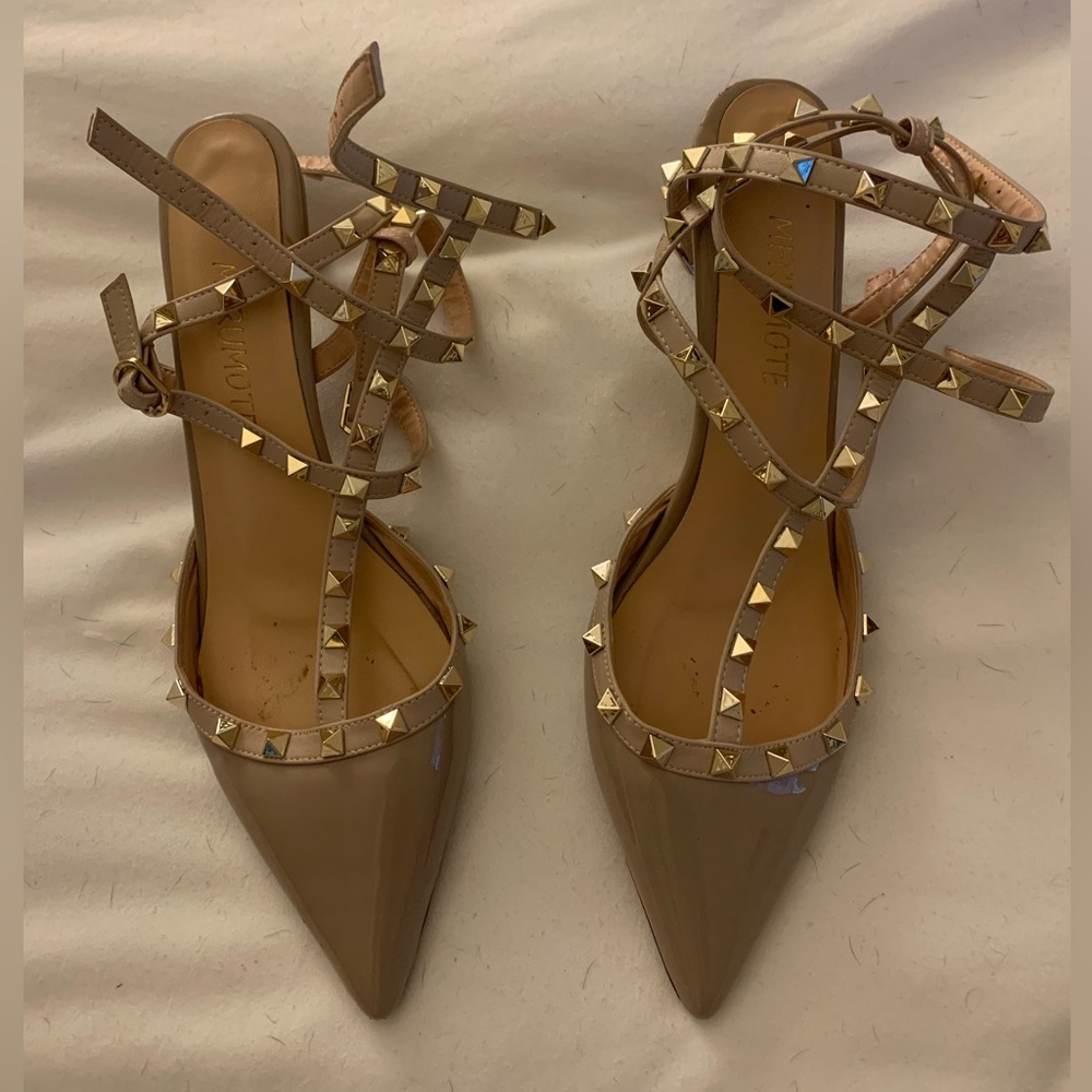 Studded Heels